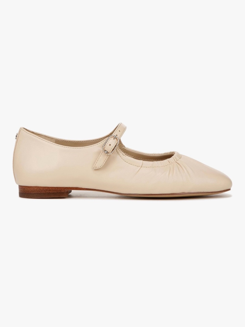 Sam Edelman Womens Micah Mary Jane Flat | linen leather - Picture 4 of 5